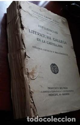 Libros antiguos: INFLUENCIAS LITERATURA GALLEGA - Foto 3
