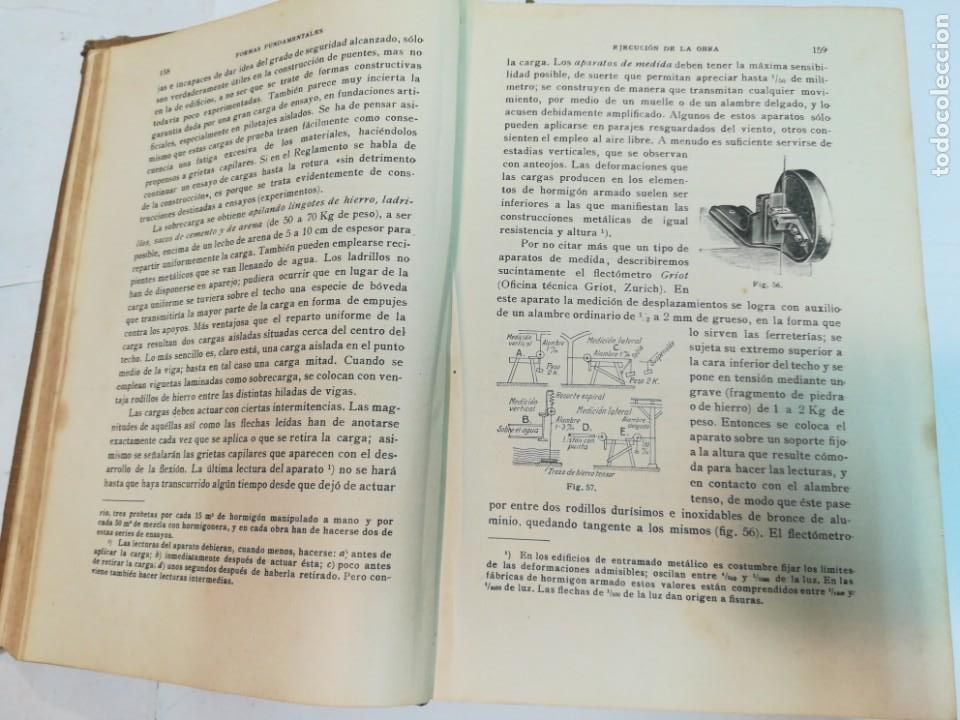 Libros antiguos: C. KERSTEN Construcciones de Hormig&oacute;n armado S988T - Foto 4