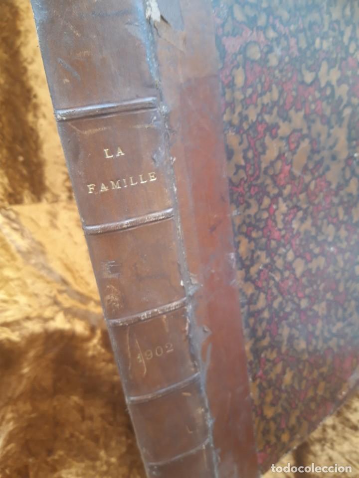 Libros antiguos: Encuadernable de La Famille 1902 - Foto 4