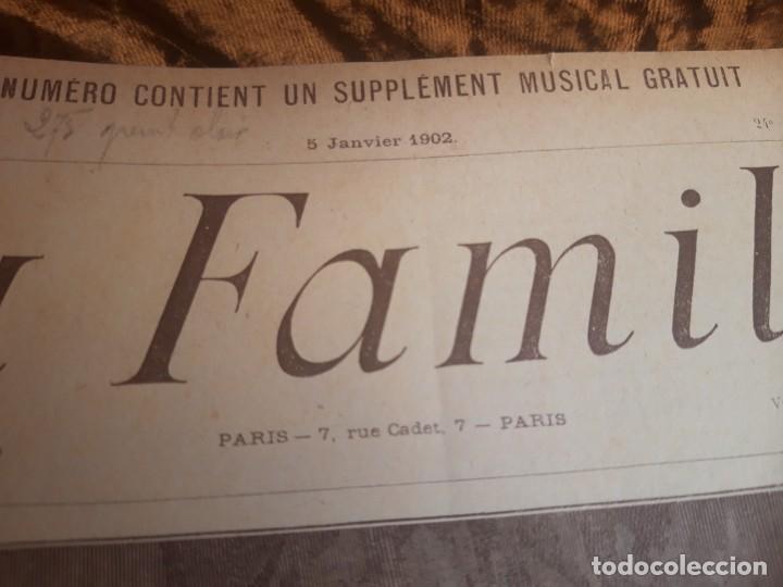 Libros antiguos: Encuadernable de La Famille 1902 - Foto 7
