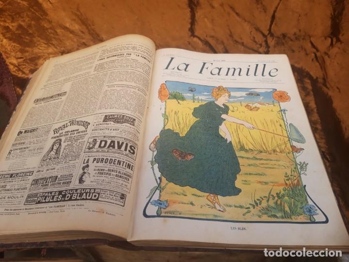 Libros antiguos: Encuadernable de La Famille 1902 - Foto 11