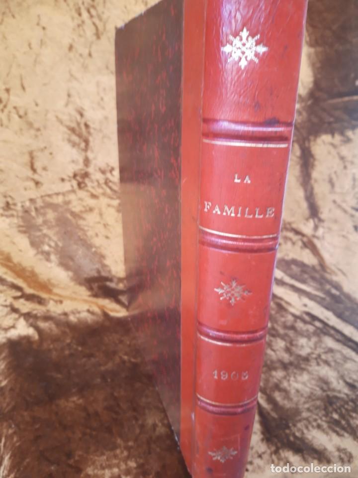 Libros antiguos: Encuadernable de La Famille 1905 - Foto 4