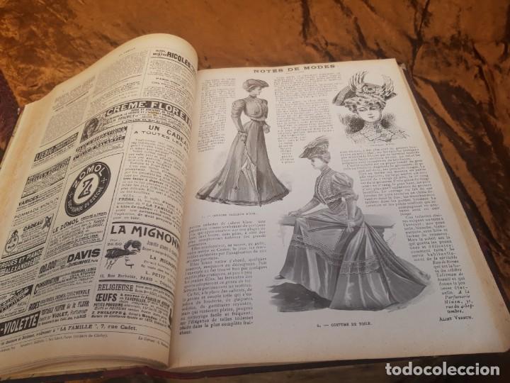 Libros antiguos: Encuadernable de La Famille 1905 - Foto 7