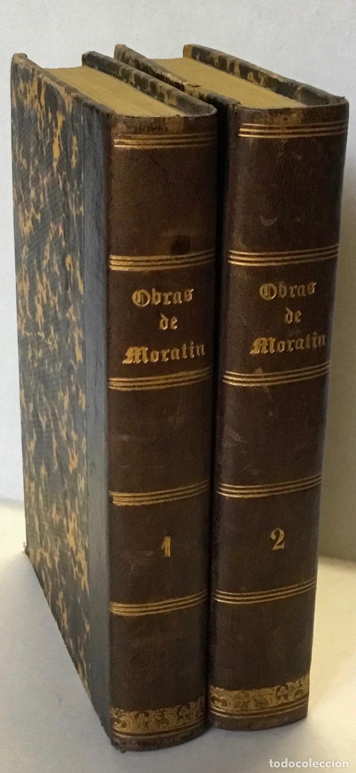 Libros antiguos: OBRAS DRAM&Aacute;TICAS Y L&Iacute;RICAS. - FERN&Aacute;NDEZ DE MORAT&Iacute;N, Leandro. - Foto 2