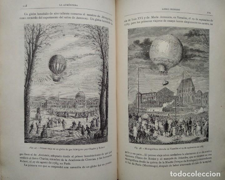 Libros antiguos: LA ATM&Oacute;SFERA -- CAMILO FLAMMARI&Oacute;N - Foto 7