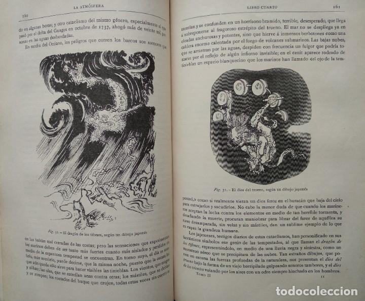Libros antiguos: LA ATM&Oacute;SFERA -- CAMILO FLAMMARI&Oacute;N - Foto 10