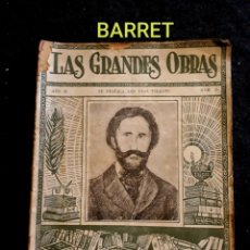 Libros antiguos: RAFAEL BARRETT. LO QUE SON LOS YERBALES. 1923 LAS GRANDES OBRAS. ANARQUISMO. Lote 220509697