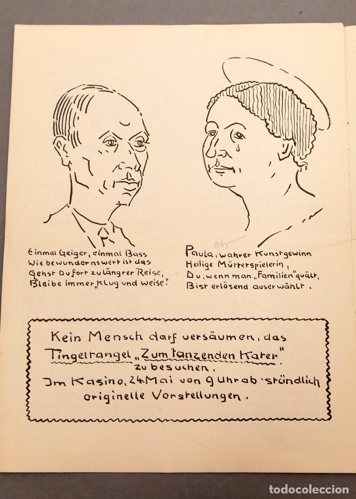 Libros antiguos: Der Schmink-Spiegel mit Fest-Programm - 1919 - Berna (Suiza) - Foto 7