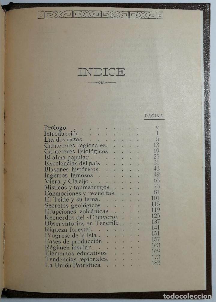 Libros antiguos: TENERIFE. LEONCIO RODRIGUEZ. 1916. - Foto 4