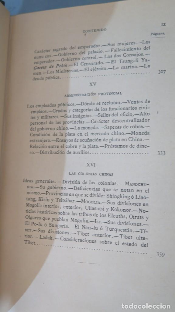 Libros antiguos: 1893.- HISTORIA DE LA CHINA - Foto 8
