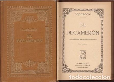 Libros antiguos: EL DECAMERON. TOMO SEGUNDO - BOCCACCIO - A-INCOMP-408 - Foto 1