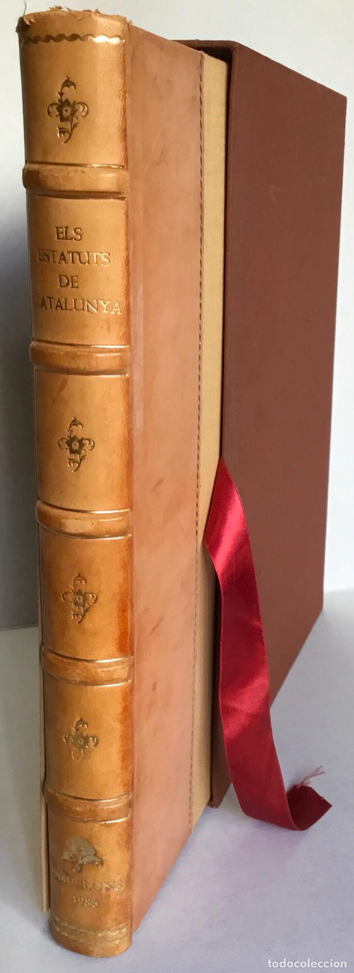 Libros antiguos: ESTATUTS (ELS) DE CATALUNYA. - Foto 2