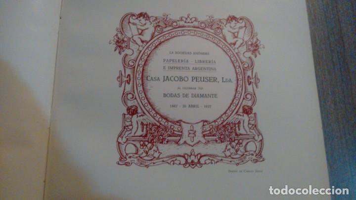 Libros antiguos: LA CASA JACOBO PEUSER - BODAS DE DIAMANTE - Foto 3
