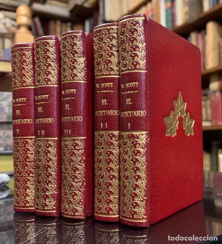 Libros antiguos: El Anticuario. Walter Scott - Foto 1