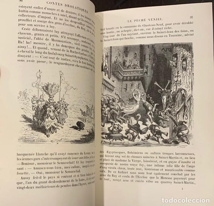 Libros antiguos: Les Contes Drolatiques. Balzac - Foto 4