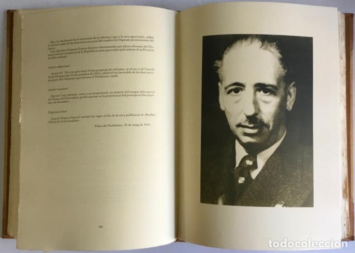 Libros antiguos: ESTATUTS (ELS) DE CATALUNYA. - Foto 4