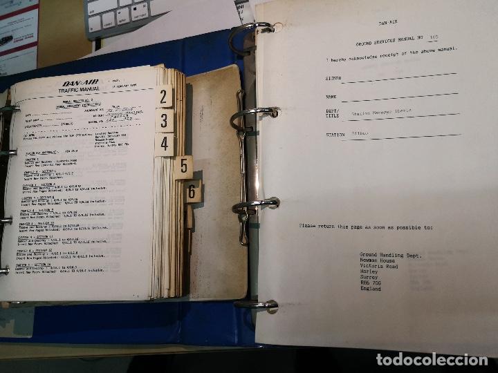 Libros antiguos: DANAIR Traffic Manual & Ground Services Manual - Foto 3