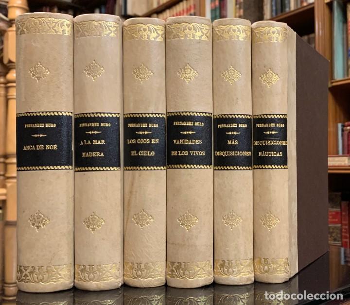 Old books: Disquisiciones na&uacute;ticas. La Mar descrita por los mareados. Navegaci&oacute;n de los muertos y Vanidades de