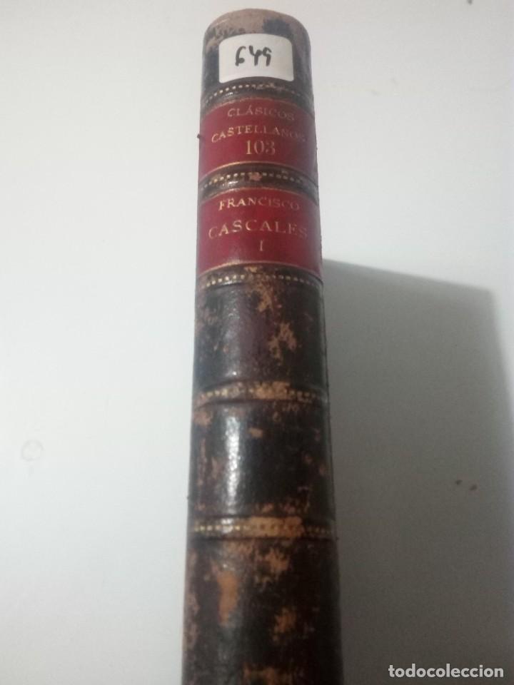 Libros antiguos: CARTAS FILOL&Oacute;GICAS I, FRANCISCO CASCALES - Foto 1