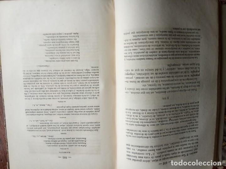 Libros antiguos: Elementos de Literatura- Jos&eacute; Coll y Veh&iacute;.1857. - Foto 5