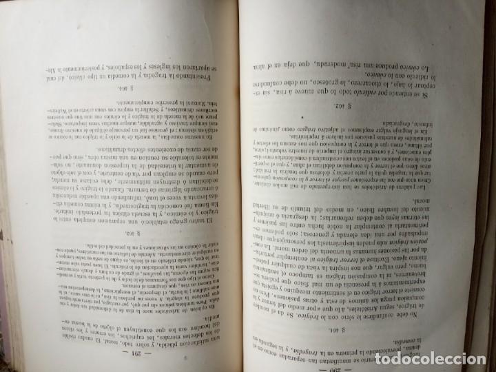 Libros antiguos: Elementos de Literatura- Jos&eacute; Coll y Veh&iacute;.1857. - Foto 7
