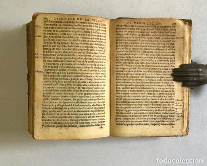 Libros antiguos: SILVA DE VARIA LECION. - MEX&Iacute;A, Pedro. - Foto 6