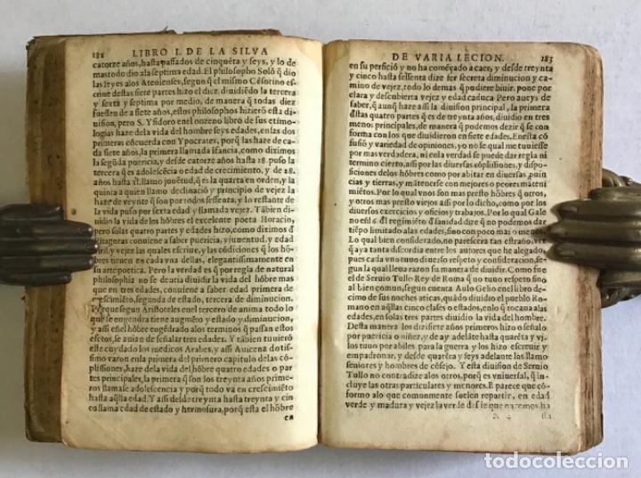 Libros antiguos: SILVA DE VARIA LECION. - MEX&Iacute;A, Pedro. - Foto 8