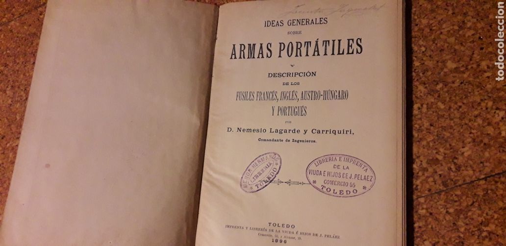 Libros antiguos: ARMAS PORT&Aacute;TILES, LAGARDE - Foto 2