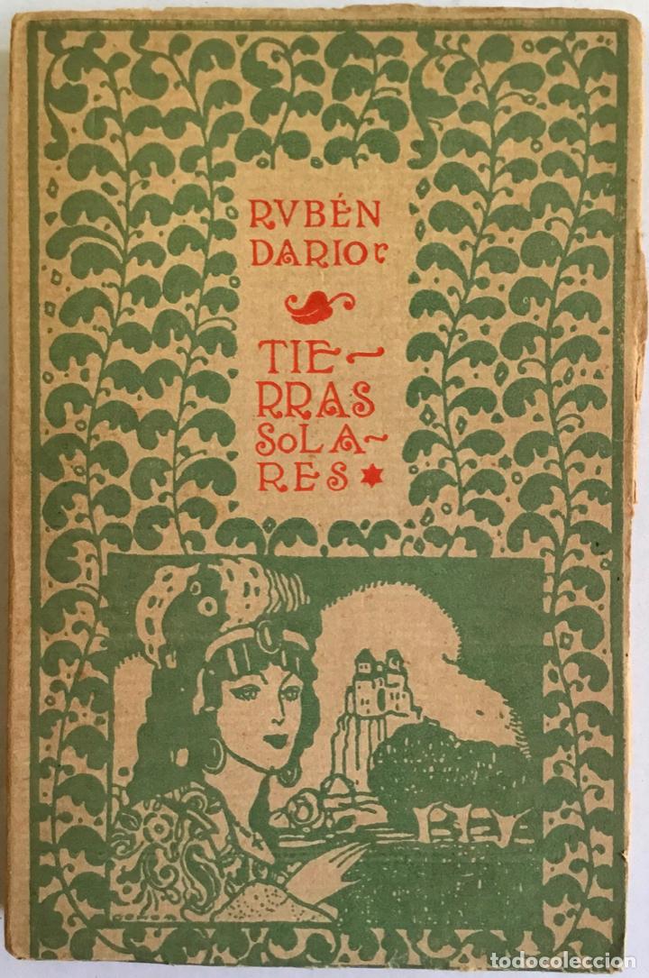 Libros antiguos: TIERRAS SOLARES. - DAR&Iacute;O, Rub&eacute;n. - Foto 2