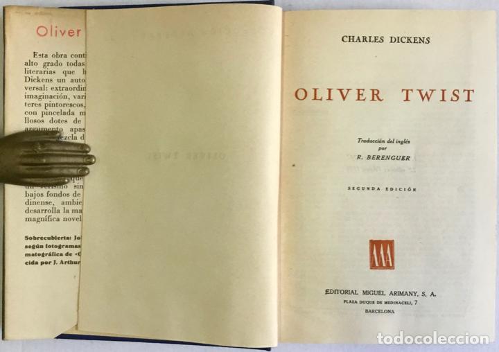 Libros antiguos: OLIVER TWIST. - DICKENS, Charles. - Foto 2