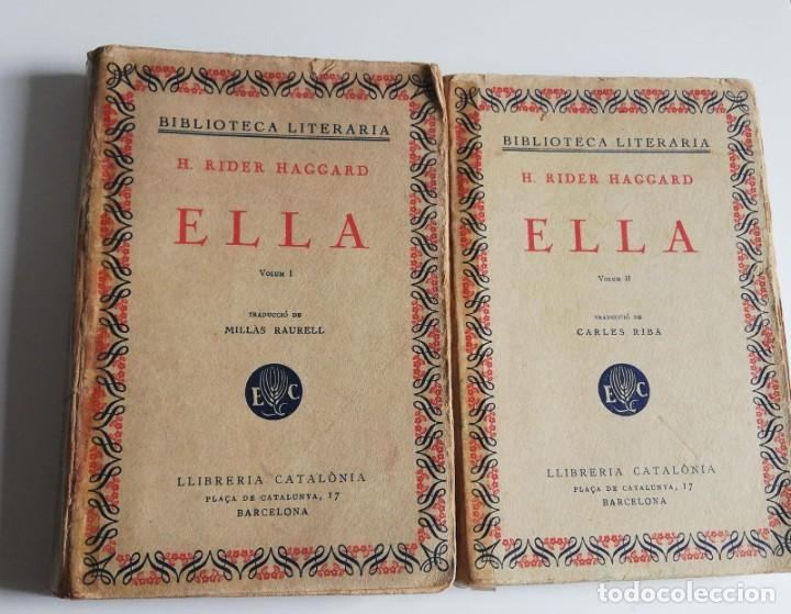 Libros antiguos: ELLA (2 VOLS.) 1931 - Foto 1