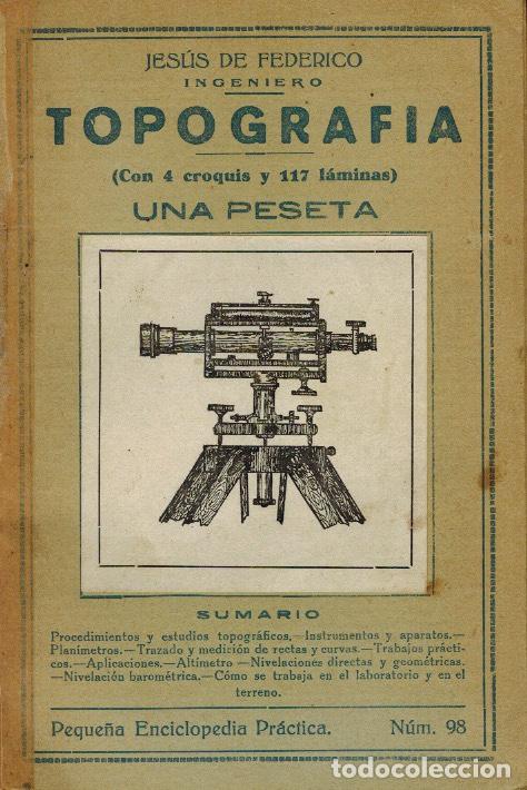Libros antiguos: TOPOGRAF&Iacute;A - Foto 1