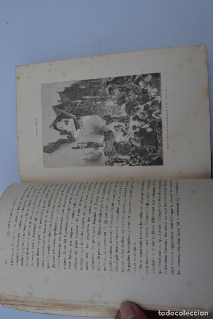 Libros antiguos: SIGLO XIX LIBRO LOS MARTIRES DE LA CIENCIA - Foto 4