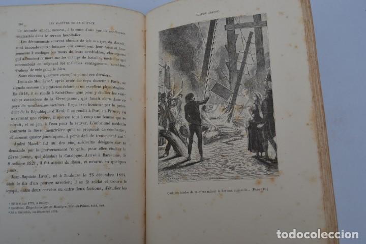 Libros antiguos: SIGLO XIX LIBRO LOS MARTIRES DE LA CIENCIA - Foto 12