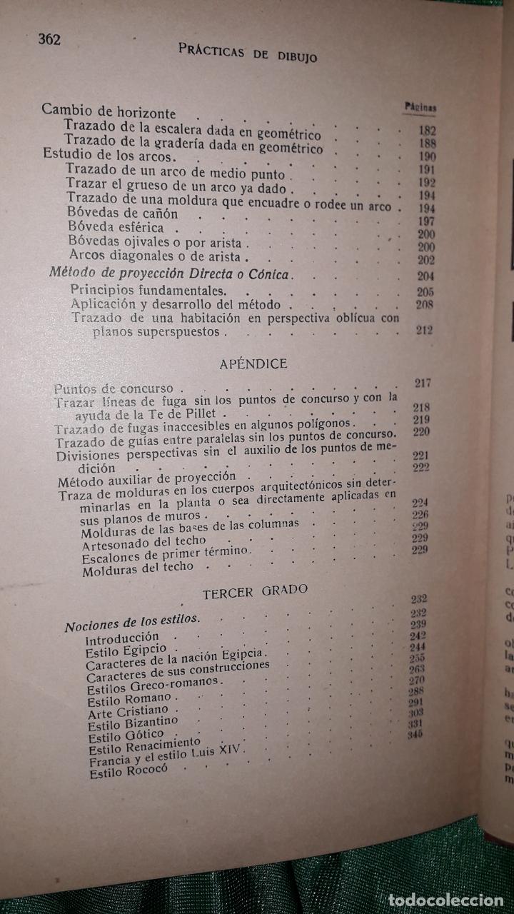 Libros antiguos: Pr&aacute;cticas de Dibujo para las Artes Decorativas - Foto 3