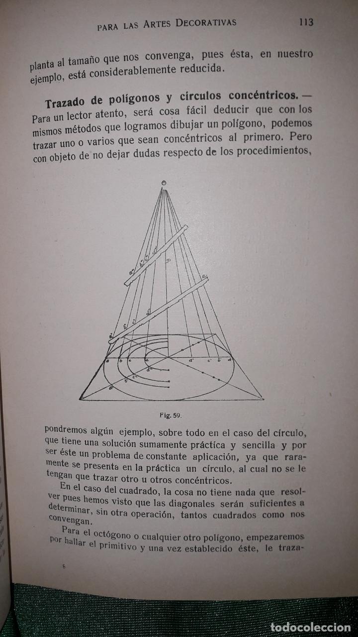 Libros antiguos: Pr&aacute;cticas de Dibujo para las Artes Decorativas - Foto 4