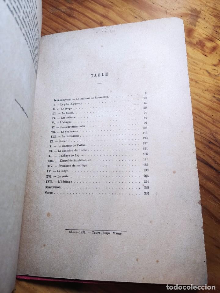 Libros antiguos: Les chatelaines de roussillon. Comtesse de la rochere. MAME. Serie 22. - Foto 7