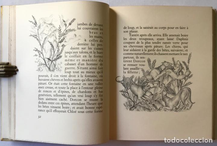 Libros antiguos: DAPHNIS ET CHLO&Eacute;. - LONGUS. - Foto 3