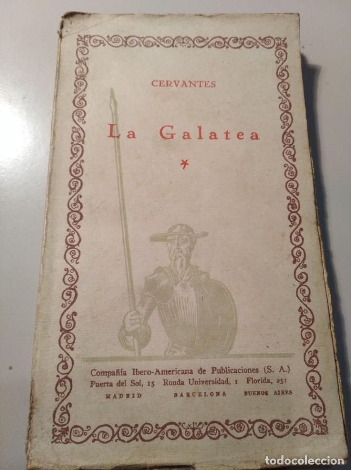 Libros antiguos: La Galatea. Cervantes - Foto 1