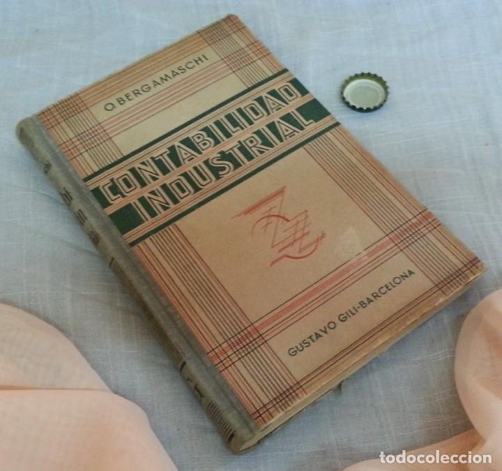 Old books: Libro antiguo. Tratado de Contabilidad Industrial. A&ntilde;o 1927.