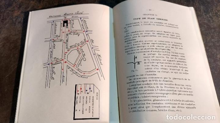 Libros antiguos: Guide pratique Distribution Deau 1924 - Foto 6