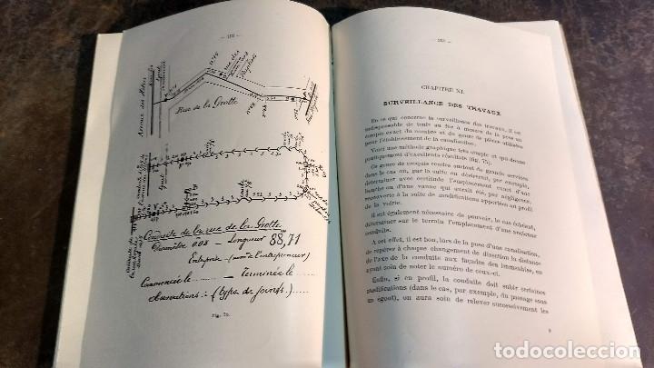 Libros antiguos: Guide pratique Distribution Deau 1924 - Foto 7