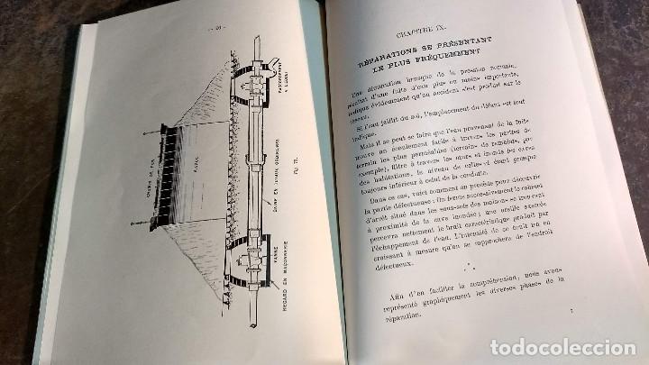 Libros antiguos: Guide pratique Distribution Deau 1924 - Foto 9