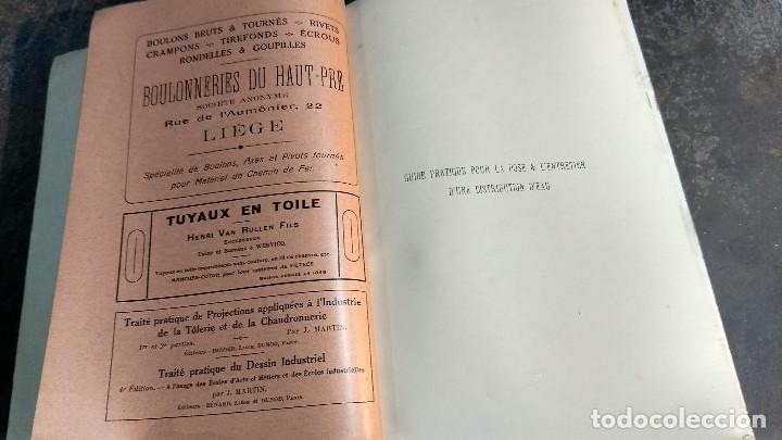 Libros antiguos: Guide pratique Distribution Deau 1924 - Foto 11