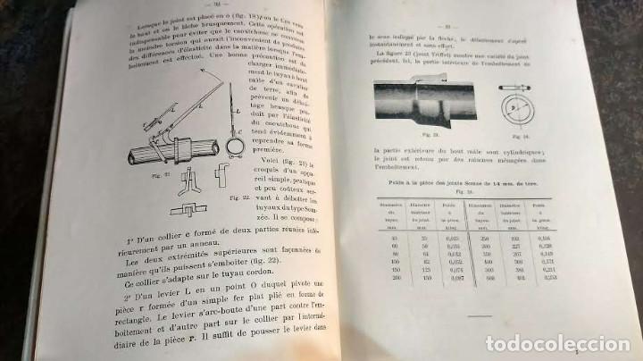 Libros antiguos: Guide pratique Distribution Deau 1924 - Foto 15