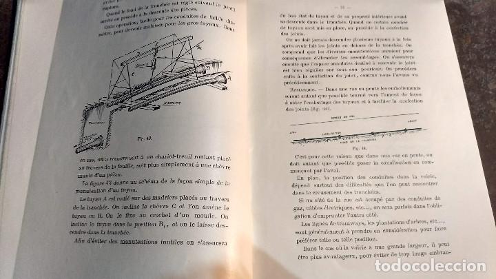 Libros antiguos: Guide pratique Distribution Deau 1924 - Foto 16
