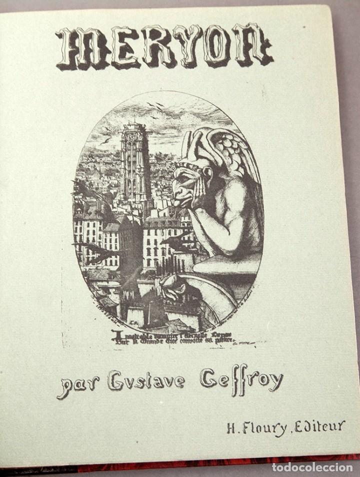 Libros antiguos: Charles Meryon - Gustave Geffroy - 1926 - Foto 1