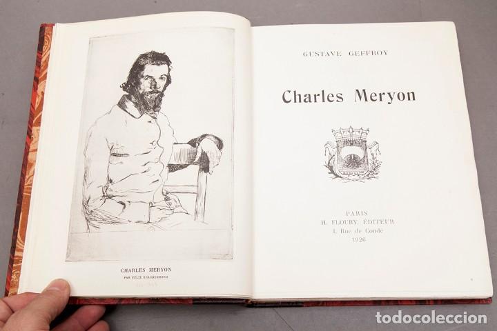 Libros antiguos: Charles Meryon - Gustave Geffroy - 1926 - Foto 5