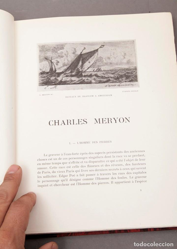 Libros antiguos: Charles Meryon - Gustave Geffroy - 1926 - Foto 8