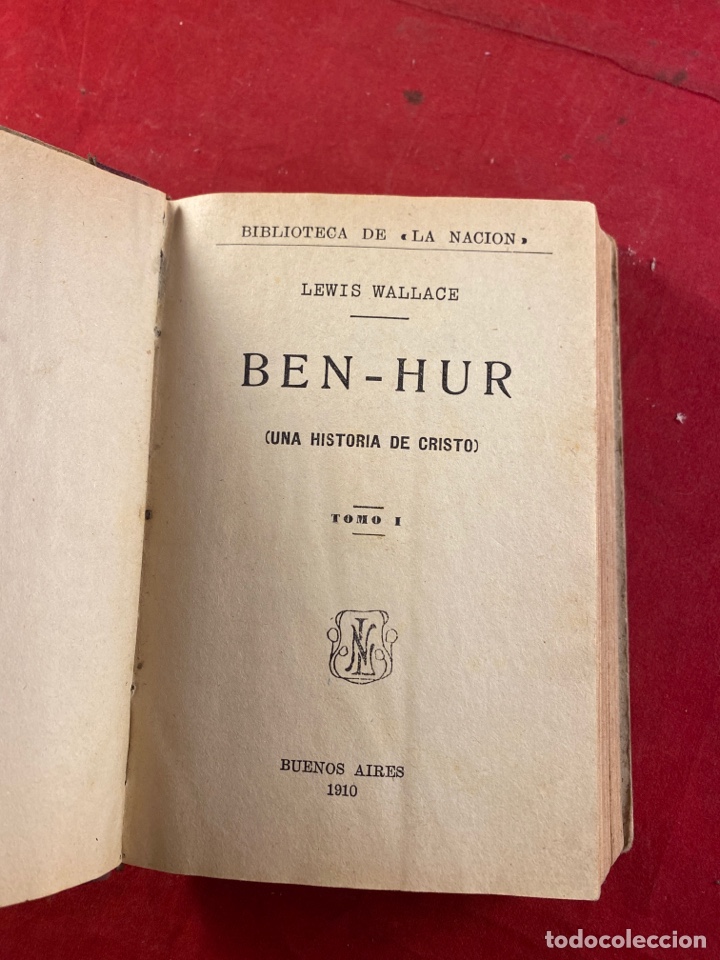 Libros antiguos: BEN-HUR - Foto 1